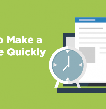 ساخت وب سایت در زمان کوتاه ایجاد وب سایت در زمان کوتاه